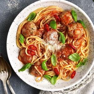 Spaghetti and Meatballs