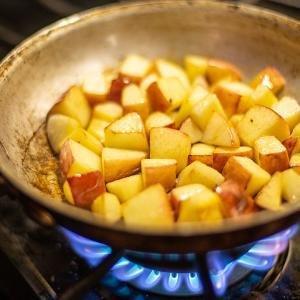 pan roasted fruit